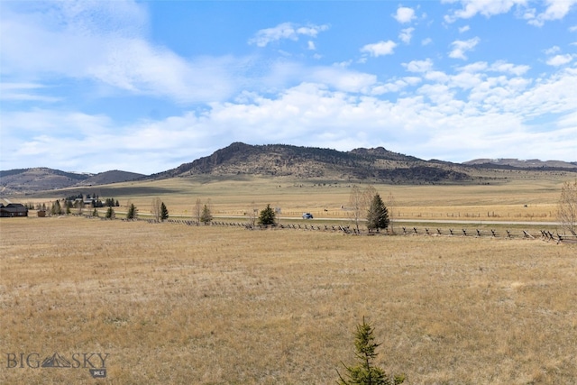 6 Browtine Ln, Ennis, MT 59729 - property view of mountains featuring a rural view