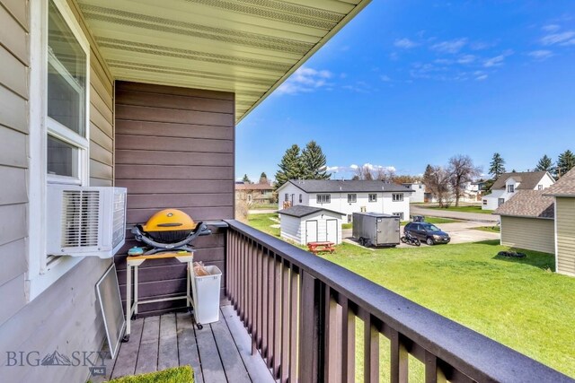 904 Jeanette Pl Unit 4, Belgrade, MT 59714 - balcony with a residential view and ac unit