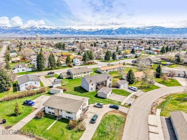 904 Jeanette Pl Unit 4, Belgrade, MT 59714 - bird's eye view featuring a mountain view and a residential view