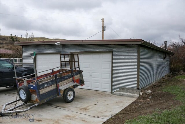 726 US Highway 10 W, Livingston, MT 59047 - view of detached garage
