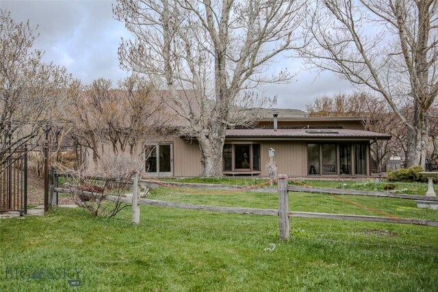 726 US Highway 10 W, Livingston, MT 59047 - back of property with a yard