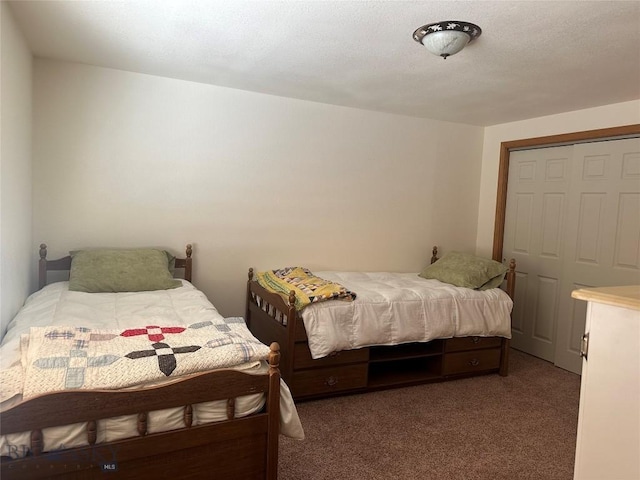 bedroom featuring carpet floors