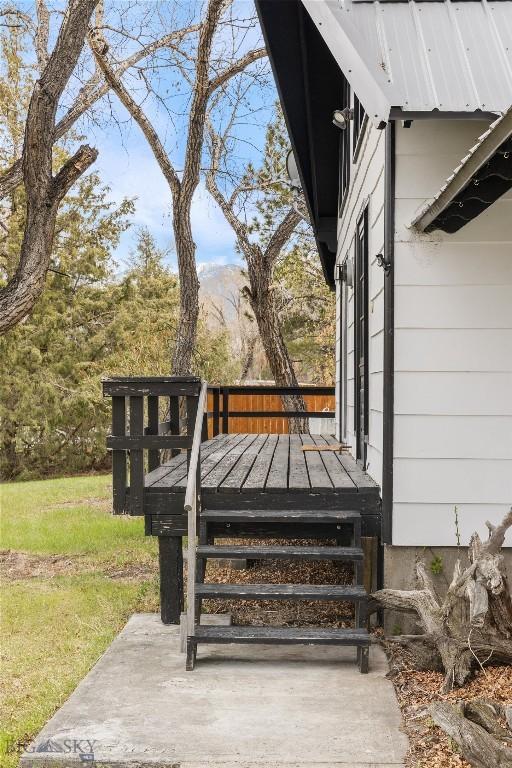 view of deck