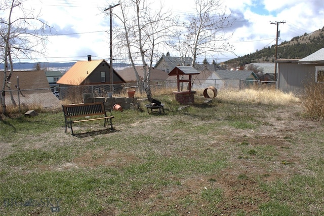 820 Lexington Ave, Butte, MT 59701 - view of yard with fence