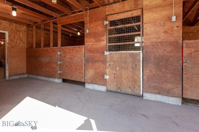 view of stable