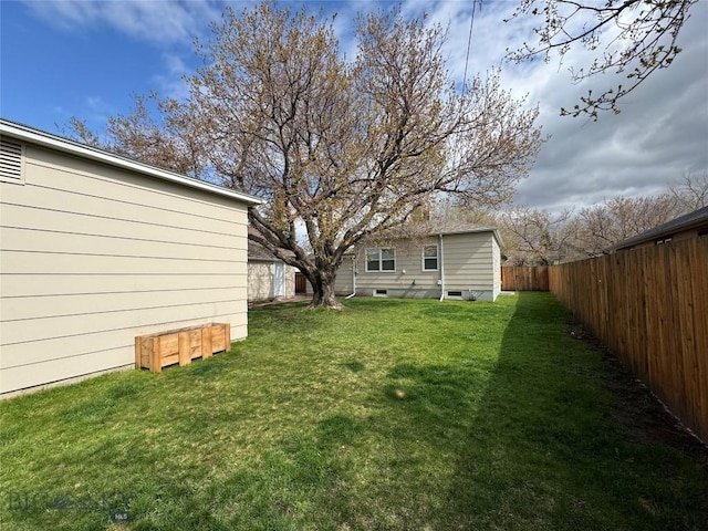 216 W 2nd Ave, Big Timber, MT 59011 - view of yard with a fenced backyard
