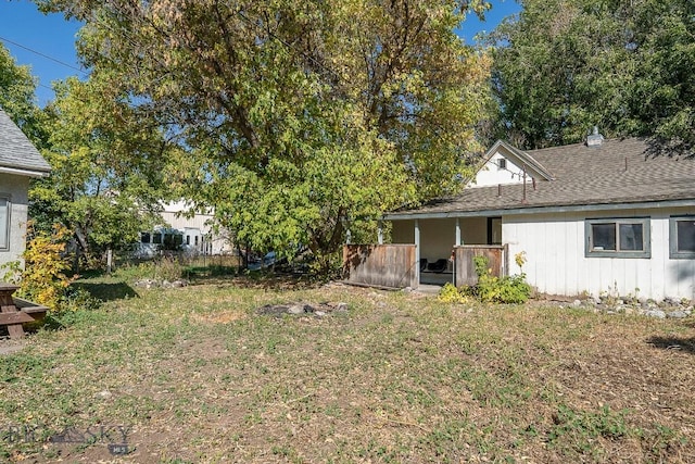 124 S M St, Livingston, MT 59047 - view of yard