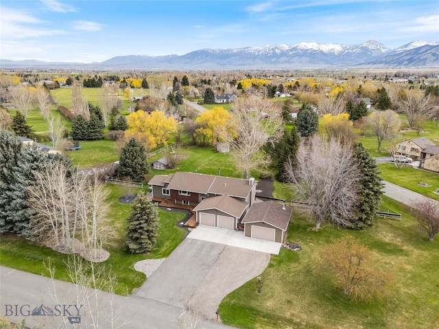 220 Cirque Dr, Bozeman, MT 59718 - aerial view with a mountain view