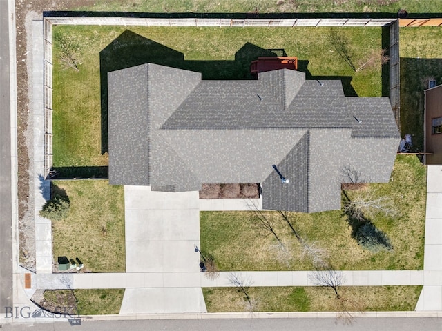 drone / aerial view