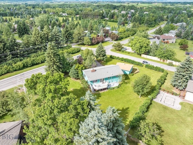 aerial view