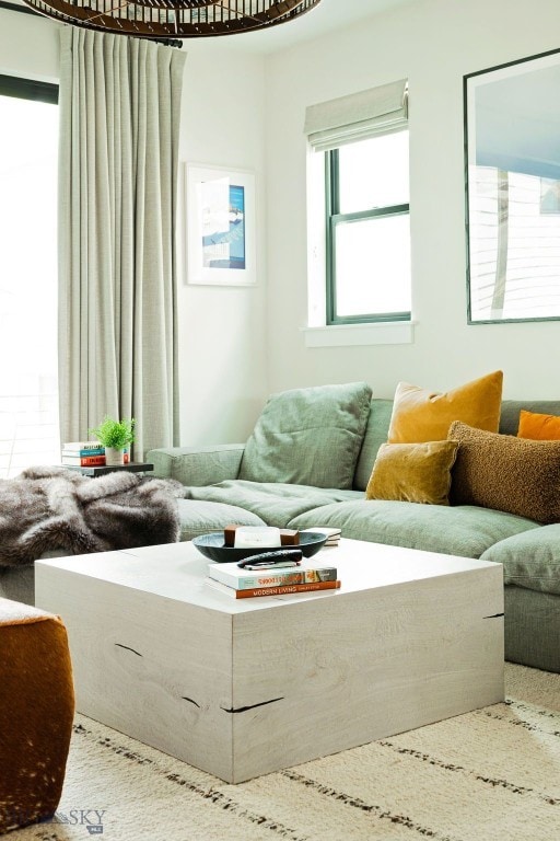 view of living area
