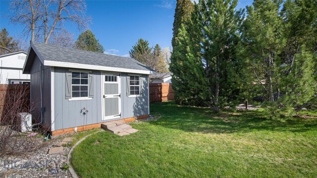 417 Henry Dr, Belgrade, MT 59714 - view of shed featuring fence
