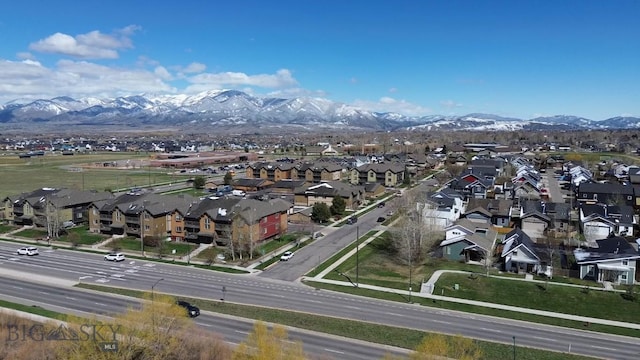 4635 Bembrick St Unit 1B, Bozeman, MT 59718 - aerial view with a residential view and a mountain view