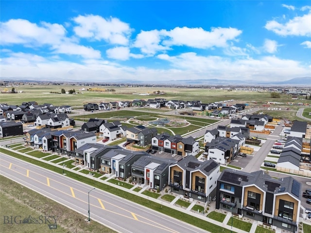 drone / aerial view featuring a residential view