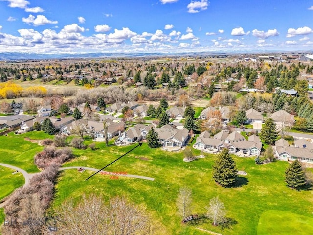 2510 Fairway Dr, Bozeman, MT 59715 - aerial perspective of suburban area