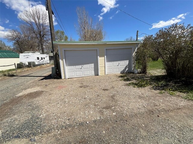 5 1st St W, Whitehall, MT 59759 - view of detached garage
