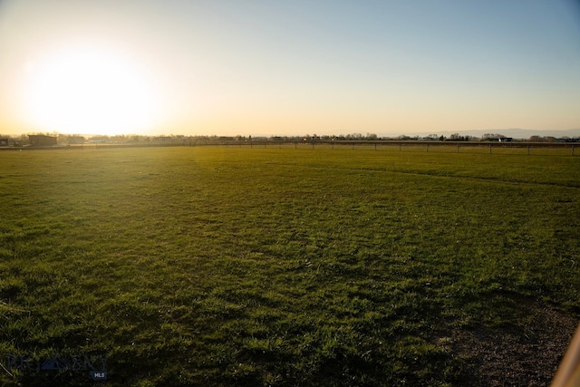 8265 Fowler Ln, Bozeman, MT 59718 - view of green lawn with a view of rural / pastoral area