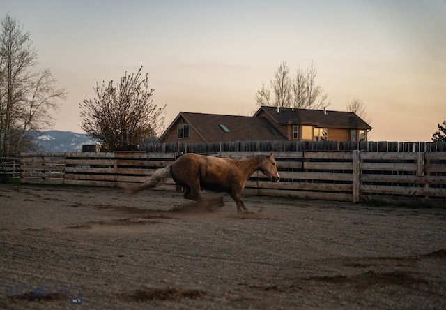 8265 Fowler Ln, Bozeman, MT 59718 - stable featuring a rural view