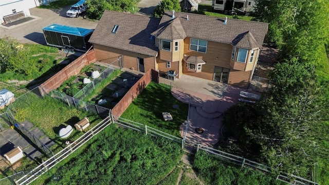 8265 Fowler Ln, Bozeman, MT 59718 - view from above of property