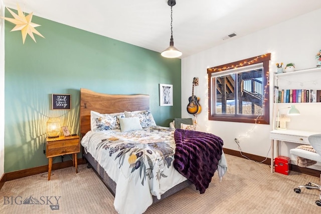 14549 High Flat Rd, Bozeman, MT 59718 - bedroom with baseboards and carpet flooring