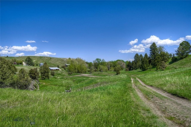 14549 High Flat Rd, Bozeman, MT 59718 - view of street featuring a view of rural / pastoral area
