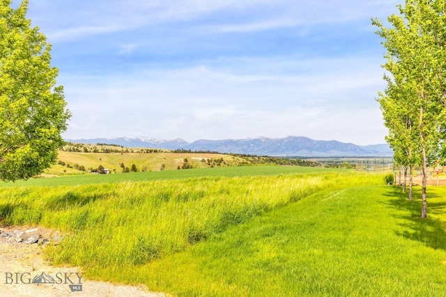 14549 High Flat Rd, Bozeman, MT 59718 - view of mountain backdrop with rural landscape