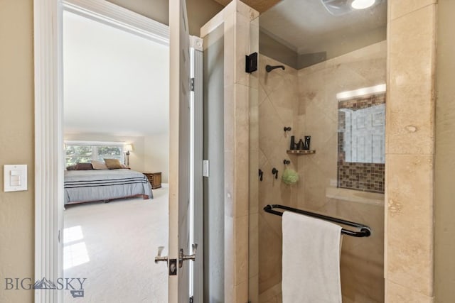 381 Bozeman Trail Rd, Bozeman, MT 59715 - ensuite bathroom with a stall shower and connected bathroom