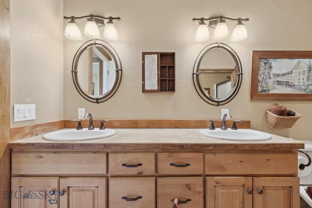 381 Bozeman Trail Rd, Bozeman, MT 59715 - full bathroom with double vanity and a sink