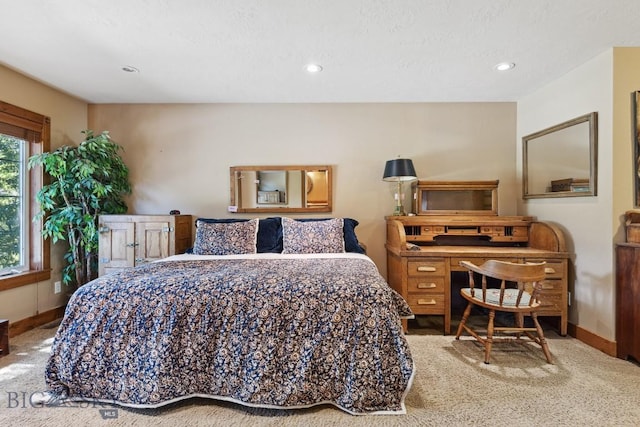 381 Bozeman Trail Rd, Bozeman, MT 59715 - carpeted bedroom with baseboards and recessed lighting