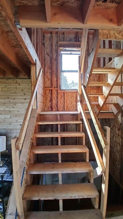 1842 Skyline Rd, Three Forks, MT 59752 - view of stairs