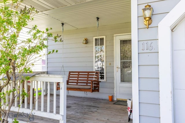 116 Michael Grove Ave, Bozeman, MT 59718 - entrance to property featuring covered porch