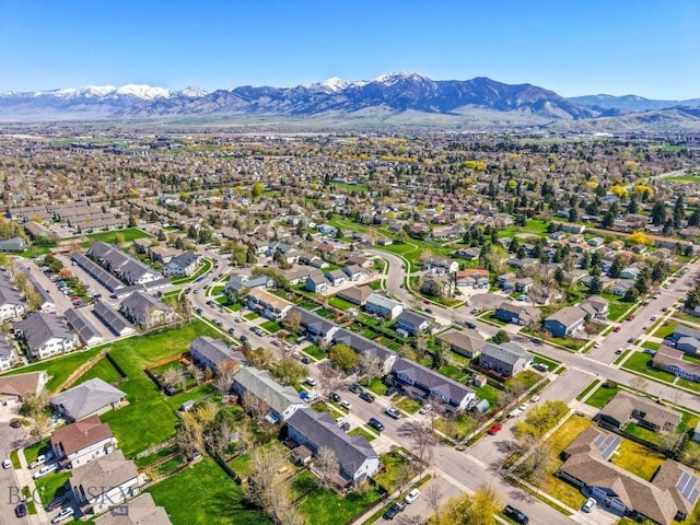 116 Michael Grove Ave, Bozeman, MT 59718 - drone / aerial view featuring a residential view and a mountain view