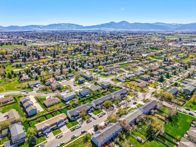 116 Michael Grove Ave, Bozeman, MT 59718 - birds eye view of property featuring a mountain view and a residential view