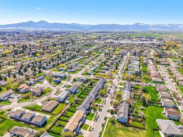 116 Michael Grove Ave, Bozeman, MT 59718 - aerial view with a residential view and a mountain view