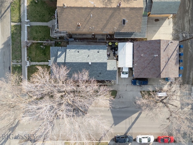 502 W Front St, Livingston, MT 59047 - drone / aerial view