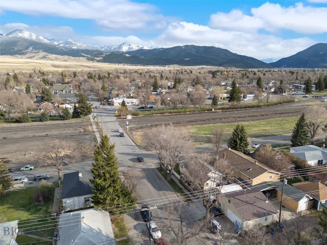 502 W Front St, Livingston, MT 59047 - view of mountain feature with a residential view