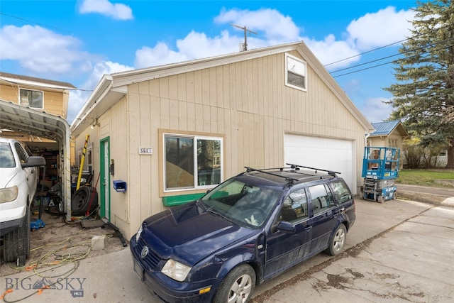 502 W Front St, Livingston, MT 59047 - exterior space featuring a garage