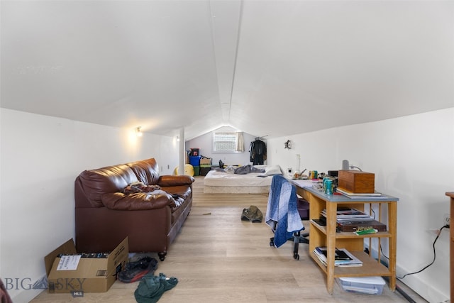 502 W Front St, Livingston, MT 59047 - bonus room with light wood finished floors and vaulted ceiling