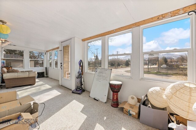 502 W Front St, Livingston, MT 59047 - sunroom / solarium with lofted ceiling, a wealth of natural light, and carpet