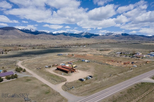 2 Dayspring Rd W, Sheridan, MT 59749 - aerial view of sparsely populated area with mountains