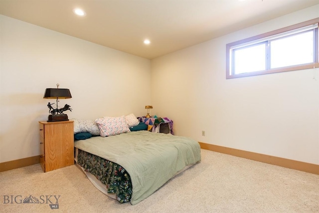 2 Dayspring Rd W, Sheridan, MT 59749 - carpeted bedroom featuring baseboards and recessed lighting