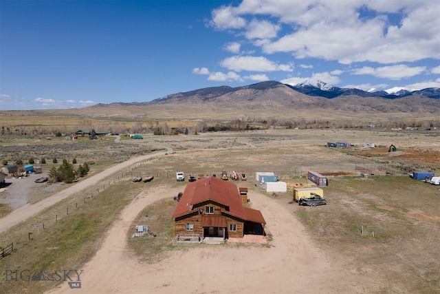 2 Dayspring Rd W, Sheridan, MT 59749 - aerial view of sparsely populated area with a mountainous background