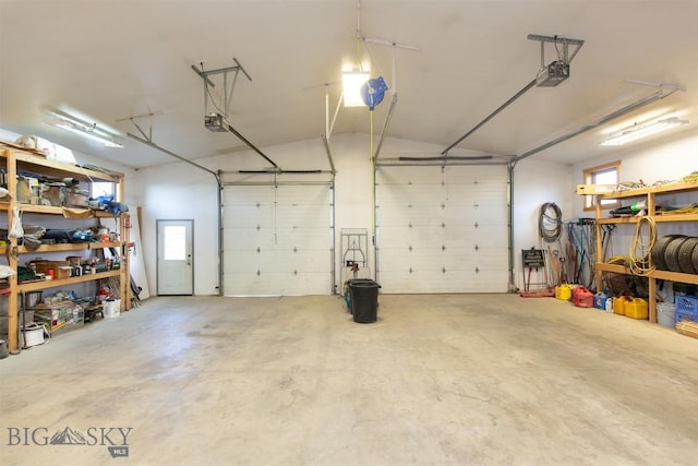 2 Dayspring Rd W, Sheridan, MT 59749 - garage featuring a garage door opener