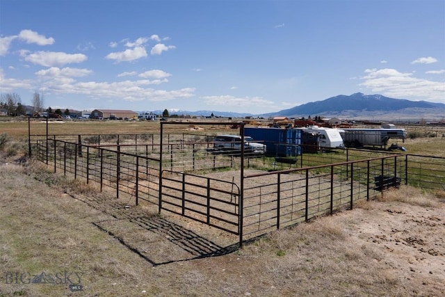 2 Dayspring Rd W, Sheridan, MT 59749 - view of yard with a view of rural / pastoral area, an exterior structure, and a mountain view