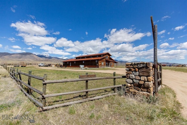 2 Dayspring Rd W, Sheridan, MT 59749 - view of yard featuring a view of rural / pastoral area, a mountain view, and an outdoor structure