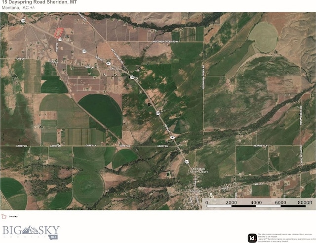 2 Dayspring Rd W, Sheridan, MT 59749 - map of property location