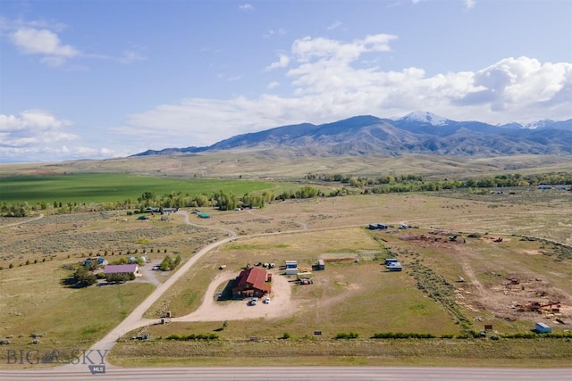2 Dayspring Rd W, Sheridan, MT 59749 - aerial view of sparsely populated area with mountains