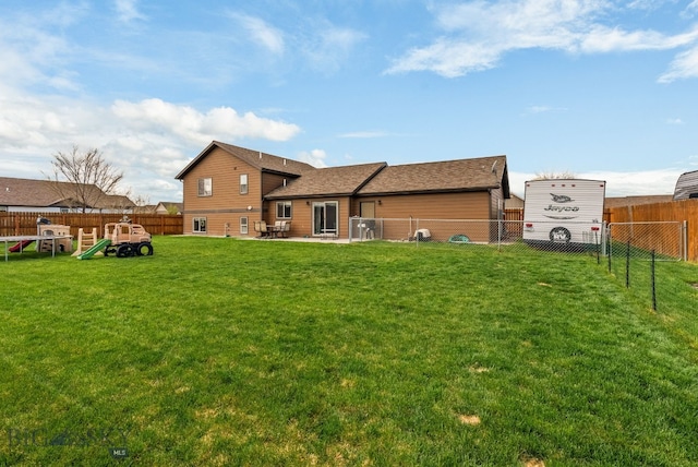 view of rear view of property
