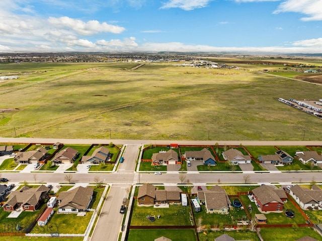 aerial perspective of suburban area featuring property parcel outlined