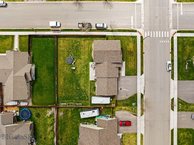 drone / aerial view